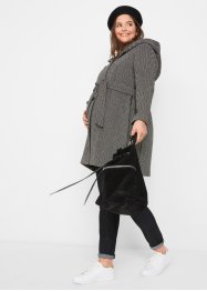 Lange zwangerschapsjas met wol, bpc bonprix collection