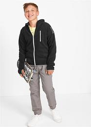 Jongens fleece vest met contrasten, bpc bonprix collection