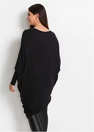 Oversized trui met asymmetrische onderrand, bonprix