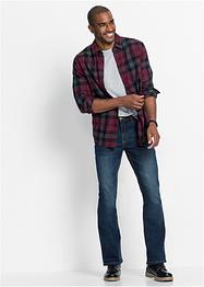 Slim fit stretch jeans, bootcut, John Baner JEANSWEAR