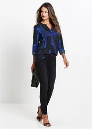 Lange blouse met print, bonprix