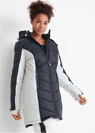 Lange, gewatteerde outdoor jas, waterafstotend, bpc bonprix collection