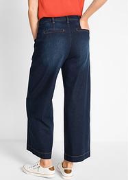 7/8 high waist ultra soft jeans met comfortband, loose fit, bpc bonprix collection
