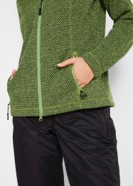 Fleece vest, lange mouw, bpc bonprix collection