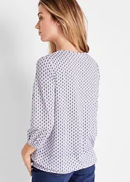 Shirt met print (set van 2), 3/4 mouw, bonprix