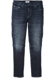 Slim fit cargo stretch jeans, straight, John Baner JEANSWEAR