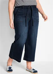 7/8 high waist ultra soft jeans met comfortband, loose fit, bonprix