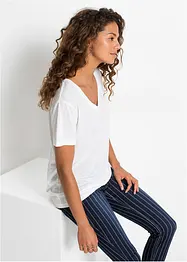 T-shirt met V-hals, bonprix