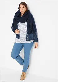 Shirt met print (set van 2), 3/4 mouw, bonprix