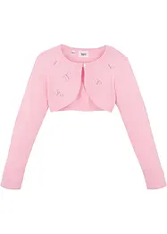 Meisjes gebreide bolero met vlinderapplicaties, bonprix