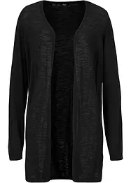 Gebreid vest van slub garen, bonprix