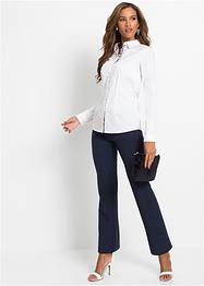 Blouse met luipaard details, BODYFLIRT boutique