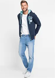 Regular fit stretch jeans, straight (set van 2), bonprix