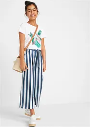 Meisjes Palazzo broek met elastische band, bonprix