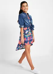 High-low jersey jurk, bonprix