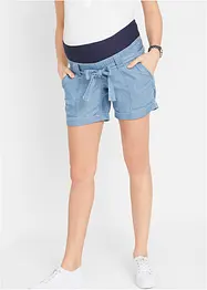 Lichte zwangerschapsshort met Lyocell en linnen, bonprix