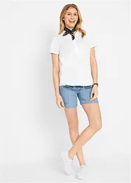 Lichte zwangerschapsshort met Lyocell en linnen, bonprix