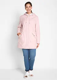 Softshell parka met capuchon, bonprix