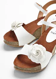 Sandaletten met sleehak, bonprix