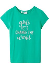 Meisjes T-shirt van biologisch katoen, bpc bonprix collection