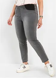 Skinny stretch jeans met mid waist, bonprix