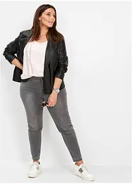 Skinny stretch jeans met mid waist, bonprix