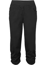 Capri broek van katoenmix met comfortband, bonprix