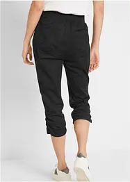 Capri broek van katoenmix met comfortband, bonprix