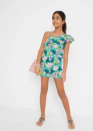 Meisjes playsuit van biologisch katoen, bonprix