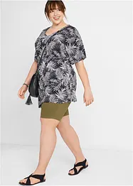 Shirt tuniek met V-hals en kimonomouwen, bonprix