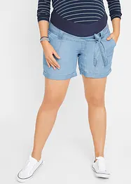 Lichte zwangerschapsshort met Lyocell en linnen, bonprix