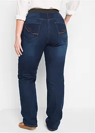 Stretch boyfriend jeans met comfortband, bonprix