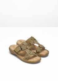 Leren slippers, bpc bonprix collection