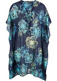 Transparante strandtuniek met V-hals, bonprix