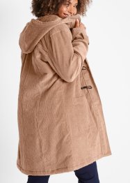 Gevoerde houtje touwtje jas van corduroy, bpc bonprix collection