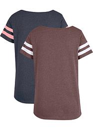 Casual sportshirt met korte mouwen in een set van 2, bpc bonprix collection