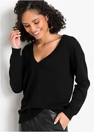 Oversized trui van een viscosemix, bonprix