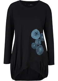 Longshirt in O-lijn met print, bonprix