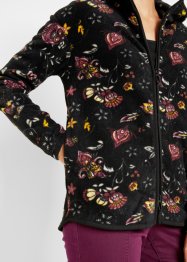 Fleece vest met print en licht oversized schouders, bpc bonprix collection