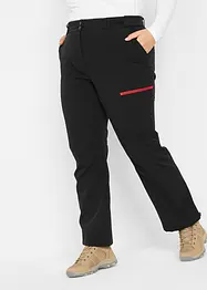 Stretch softshell broek met zakken, waterafstotend, bonprix