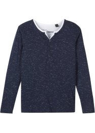Henley shirt in layerlook, bpc bonprix collection