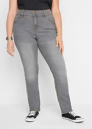 High waist comfort stretch jeans, slim, bonprix