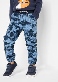Thermobroek met jersey voering, loose fit, John Baner JEANSWEAR