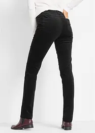 Stretch corduroy broek, slim fit, bonprix