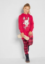 Meisjes sweater en legging (2-dlg. set) van biologisch katoen, bpc bonprix collection