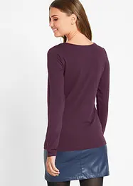 Longsleeve met ronde hals, bonprix