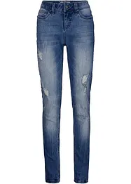 Stretch boyfriend jeans, mid waist, bonprix