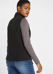 Fleece vest met zakken, bonprix