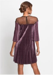 Glinsterende plissé jurk, BODYFLIRT boutique