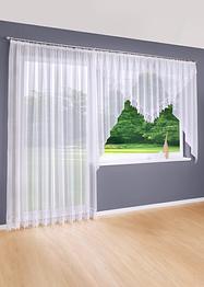 Transparant gordijn met gehaakte boord, bpc living bonprix collection